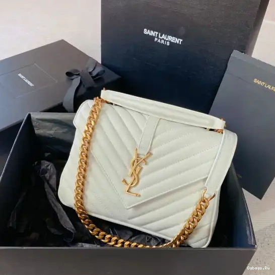 YSL shoulder Medium leather bag-24*17*6.5cm 0621